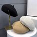 Hot Sale Women Beret Fashion Plain Octagonal Newsboy Retro Internet Celebrity Ladies Painter Tour Cap Breathable Sunscreen Hats_maomaolike.com