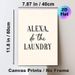 Laundry Humor Painting Poster, Minimalist Black-and-White Typographic Poster, Witty Relatable Text Design, Ideal Decor For Laundry Room_maomaolike.com
