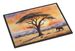 Elephants Savanna Sunrise Doormat Front Door Mat Indoor Outdoor Rugs For Entryway, Non Slip Washable Low Pile, 24H X 36W_maomaolike.com