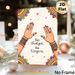 Indian Festive Adorned Hands Painting Poster, Vibrant Ethnic Illustrated Poster, Cultural Decorative Piece With Mandala Accents, Ideal For Living Room_maomaolike.com