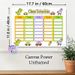 Class Schedule Painting Poster, Vibrant Cute Cartoon Style Poster, Practical Weekly Class Planner For Organizing Study Routines, Ideal For Classroom_maomaolike.com
