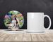 Beagle Spring Garden Large Sandstone Coasters Pack Of 4 Absorbent Round Coasters Decor Gifts For Men Or Women, 4 In, Multicolor_maomaolike.com