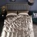 Simple Solid Color Ice Silk Four-Piece Bedding Set, Cool Smooth Summer Bed Linen, Soft Duvet Cover & Bed Sheet Kit For Household Bedroom Daily Sleep
_maomaolike.com