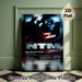 French Hip-Hop Album Tracklist Painting Poster, Moody Dark-blue Themed Album Art Poster, Retro Music Collection Decor Suitable For Home Studio, Music_maomaolike.com