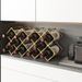 Red Home Luxury High-end Diamond Grid Cabinet Storage Rack Slanted Wine Bottle Organizer_maomaolike.com