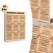 Figurative Language Educational Painting Poster, Warm-toned Organized Text Poster, Clear Guide To Literary Rhetoric, Suitable For Classrooms And Study_maomaolike.com