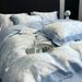2026 New Ice Silk Four-Piece Summer Light Luxury Washed Quilt Cover Bed Sheet Dormitory Three-Piece Bedding Set_maomaolike.com