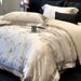 High-End Retro 140S Double-Ply Australian Four-Piece Set Full Cotton High-Precision Yarn-Dyed Jacquard Duvet Cover Bedding_maomaolike.com