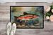 Trout Doormat Front Door Mat Indoor Outdoor Rugs For Entryway, Non Slip Washable Low Pile, 24H X 36W_maomaolike.com