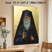 Eastern Orthodox Saint Painting Poster, Serene Traditional Religious Portrait Poster, Reverent Religious Decor Ideal For Church And Home Prayer Spaces_maomaolike.com