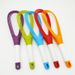 Kitchen egg beater dual-purpose plastic folding storage mixer baking tool rotating egg beater spot_maomaolike.com