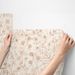 45cm*300cm Peel & Stick Botanical Line Wallpaper – Minimalist Floral Design, Waterproof & Removable_maomaolike.com