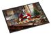 English Bulldog Christmas Cookies Doormat Front Door Mat Indoor Outdoor Rugs For Entryway, Non Slip Washable Low Pile, 24H X 36W_maomaolike.com