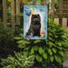 Black Chow Chow Happy Birthday Garden Flag Mailbox Flag Decorative Yard Flag Banner Outside Patio Artwork Yard Flower Beds, Garden Size, Multicolor_maomaolike.com