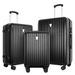 3pcs Luggage Set-Durable Hard Shell Suitcase Set With Double Spinner Wheels, Large Capacity Travel Trolley Case, Perfect For Business & Family Trips, And Ideal_maomaolike.com