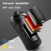 600ml/21OZ Thermal Mug With Straw Double Wall Insulated Sublimation Tumble Leakproof Water Thermos Portable Coffee Cup_maomaolike.com