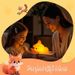 Fox Night Light, Squishy Silicone Lamp Novelty Gifts, Rechargeable Dimmable Timer Bedside Touch Nightlight For_maomaolike.com