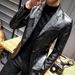 Men's Clothing Leather Suit Autumn New Casual Jacket Style Slim Lapel Leather Suit Leather Jacket Men's_maomaolike.com