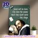 Shakespeare Themed Classroom Motivational Painting Poster, Witty Chalkboard-style Humorous Scene Poster, Lighthearted Reminder To Stay Alert In Class_maomaolike.com