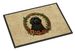Puli Christmas Flowers Doormat Front Door Mat Indoor Outdoor Rugs For Entryway, Non Slip Washable Low Pile, 24H X 36W_maomaolike.com