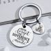 inspirational quotes stainless steel keychain for female and male friends encouragement gifts_maomaolike.com