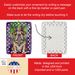 English Bulldog King Of Mardi Gras Porcelain Ornament Christmas Tree Hanging Decorations For Home Christmas Holiday, Rectangle, Gift, Multicolor_maomaolike.com