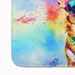 Chihuahua Hippie Dawg Memory Foam Kitchen Mat Machine Washable Anti-Fatigue Mat Cushion Comfort Bath Mat Or Kitchen Rug_maomaolike.com