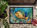 Flounder Doormat Front Door Mat Indoor Outdoor Rugs For Entryway, Non Slip Washable Low Pile, 24H X 36W_maomaolike.com