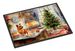 Norwich Terrier Christmas Cookies Doormat Front Door Mat Indoor Outdoor Rugs For Entryway, Non Slip Washable Low Pile, 24H X 36W_maomaolike.com