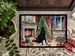 Flat-Coated Retriever Cozy Christmas Doormat Front Door Mat Indoor Outdoor Rugs For Entryway, Non Slip Washable Low Pile, 24H X 36W_maomaolike.com