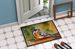 Mandarin Duck Doormat Front Door Mat Indoor Outdoor Rugs For Entryway, Non Slip Washable Low Pile, 24H X 36W_maomaolike.com