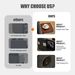Adult Sleeper Chair Bed, 3-in-1 Convertible Sofa Chair Bed Pull-out Sofa Bed, Convenient Folding Tray Table With USB And Type-C Charging Ports Modern Loveseat For Living Room,DARK-GREY,Fabric_maomaolike.com