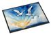 Gulls Soaring High Doormat Front Door Mat Indoor Outdoor Rugs For Entryway, Non Slip Washable Low Pile, 24H X 36W_maomaolike.com