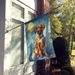 Rhodesian Ridgeback Happy Birthday House Flag Large Porch Sleeve Pole Decorative Outside Yard Banner Artwork Wall Hanging, Polyester, House Size, Multicolor_maomaolike.com
