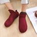 Unisex Socks plus velvet thickened floor socks adult women's floor socks indoor soft bottom socks home winter socks_maomaolike.com