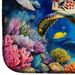 Turtle And Reefs Dish Drying Mat Absorbent Dish Drying Mat Pad For Kitchen Counter Dish Drainer Mat For Countertop, 14 X 21", Multicolor_maomaolike.com