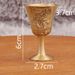 Brass Goblet Home Restaurant Tabletop Offering Worship Hall Dragon And Phoenix Auspicious Small Wine Cup Metal Ornament Craft_maomaolike.com