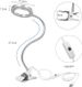 Diamond Painting Accessories, Hands Free 5X Magnifying Glass Magnifier Desk Lamp With 15.75''Gooseneck For Reading, Crafting, Close Work_maomaolike.com