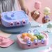 Household Ice Cream Ice Bar DIY Ice Cream Mold Ice Cream Sorbet Soft Silicone Food Grade Mold Homemade Ice Block Box_maomaolike.com
