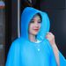 EVA Raincoat, Non-disposable Cape Style, Rectangular Backpack Cycling Raincoat_maomaolike.com