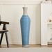 39-Inch Tall Standing Designer Floor Vase - Durable Artificial Rattan - Elegant Two-Tone Dark Brown Finish - Ideal Decor Accent For Living Room, Bedroom, Entryway - Stylish Home Decor Statement Piece_maomaolike.com