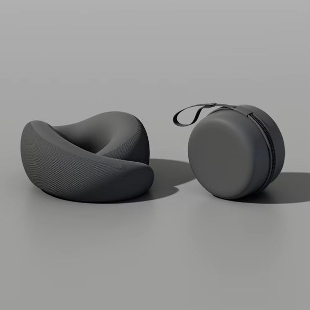 U-Shaped Support Slow Rebound Adjustable Neck Pillow Washable Memory Foam Sleep Nap Pillows Travel Use_maomaolike.com