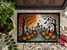 Papel Picado Skeletons Spooky Halloween Doormat Front Door Mat Indoor Outdoor Rugs For Entryway, Non Slip Washable Low Pile, 24H X 36W_maomaolike.com