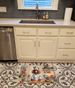 Chocolate Poodle The Chef Memory Foam Kitchen Mat Machine Washable Anti-Fatigue Mat Cushion Comfort Bath Mat Or Kitchen Rug_maomaolike.com