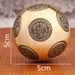 Brass Round Ten-Sided Stress Relief Cube Ornament Fortune Wheel Fitness Handball Spinner Good Luck_maomaolike.com
