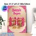 Indian Bangle Bazaar Painting Poster, Vibrant Traditional Ethnic Style Poster, Eye-catching Colorful Bangles Display With Delicate Mandala Borders_maomaolike.com