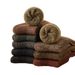 Lengthened wool socks women's stockings autumn and winter warm plus velvet padded towel socks calf high tube ladies stockings_maomaolike.com