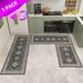 Kitchen Rugs Sets Of 3, Kitchen Floor Mat Carpet, Washable Non Slip Kitchen Runner Rug, Boho Farmhouse Hallway Doormat For Home Decor_maomaolike.com