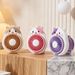 New Cartoon Creative Cat Watch USB Three-Speed Rechargeable Powerful Portable Children's Fan Wholesale_maomaolike.com