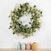 Fake flower garland leaf ring grass ring simulation flower home decoration wedding hand bouquet rose wall_maomaolike.com